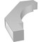 Ekena Millwork 3 1/2-in. W x 20-in. D x 32-in. H Merced Architectural Grade PVC Knee Brace BRCP035X20X32MRC - alternate 6